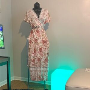 Floral Wrap Dress